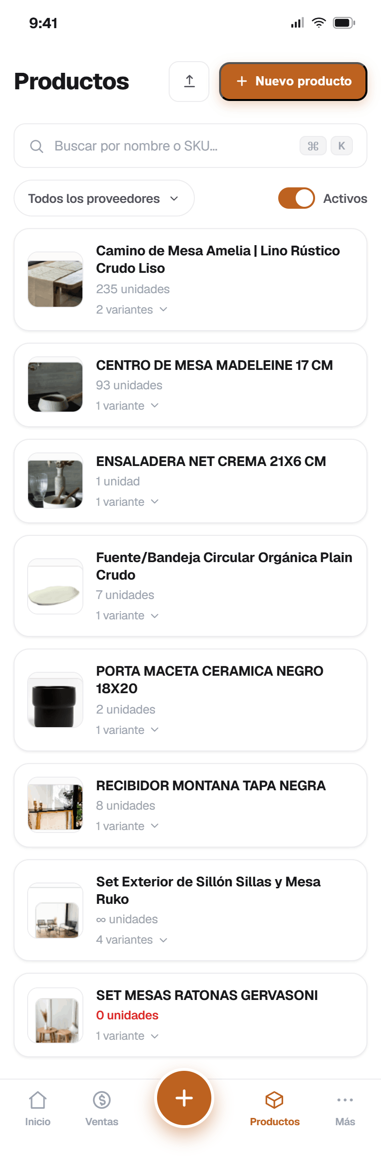 MYLOS — Productos